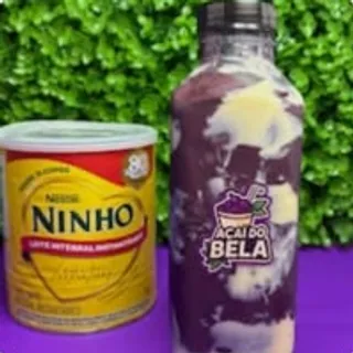 Garrafa de Açaí com Creme de Leite Ninho