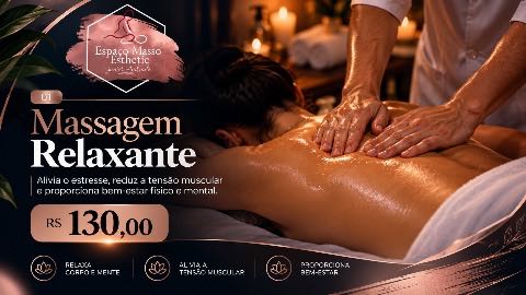 Massagem relaxante 