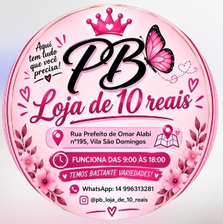 Logo de PB - Loja de 10 reais 