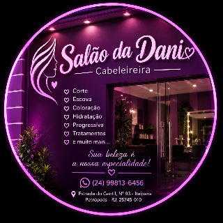 Logo de Salão da Dani