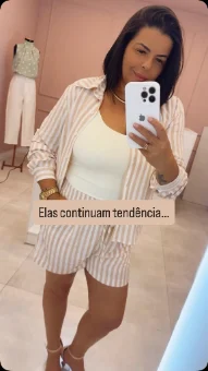 Conjunto listrado