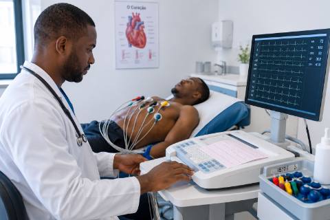 Check-up  com electrocardiograma e Ecocardiogramas 