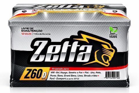 ZETTA 60AH segunda linha da moura