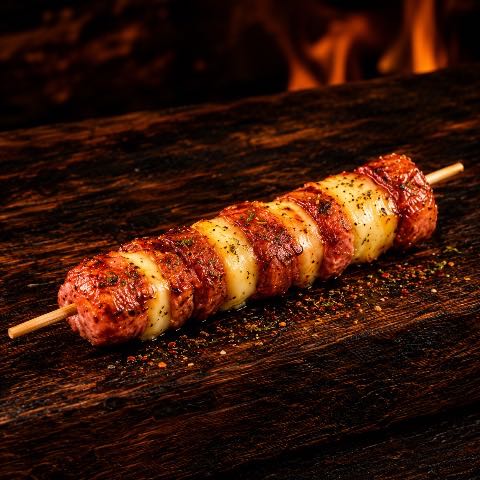 LINGUIÇA COM QUEIJO