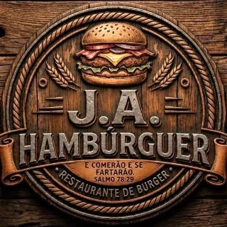 Logo de J.A. Hamburgueria