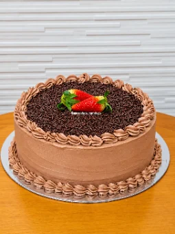 Bolo de Chocolate Granulado