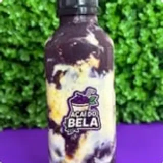 Garrafa de Açaí com Mousse de Maracujá