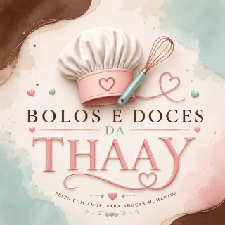 Logo de Bolos e Doces da Thaay