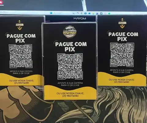 Placas pix personalizadas