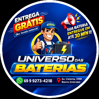 Logo de Universo das Baterias