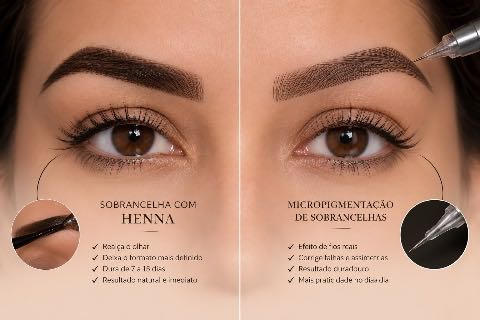 Sobrancelha | Henna | micro-pigmentação 