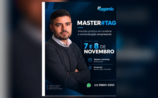 Master#Tag · 7 e 8 de novembro