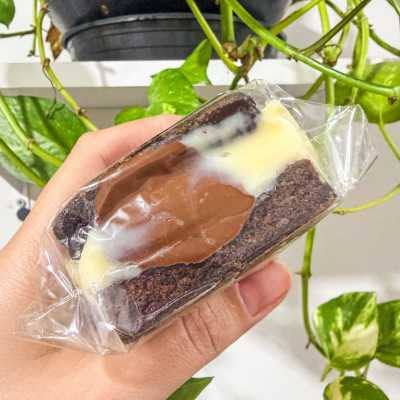 Brownie de Ninho com Nutella